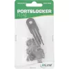 InLine RJ45-porttitulppa, aloituspakkaus 10 tulpalla ja avaimella, musta