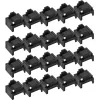 InLine RJ45-porttitulppa, 20 kpl:n täydennyspakkaus, musta