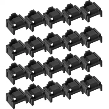 InLine RJ45-porttitulppa, 20 kpl:n täydennyspakkaus, musta