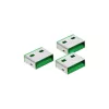 InLine 20 kpl:n täydennyspakkaus USB-porttitulpille vihreä 55723N