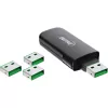 InLine 20 kpl:n täydennyspakkaus USB-porttitulpille vihreä 55723N