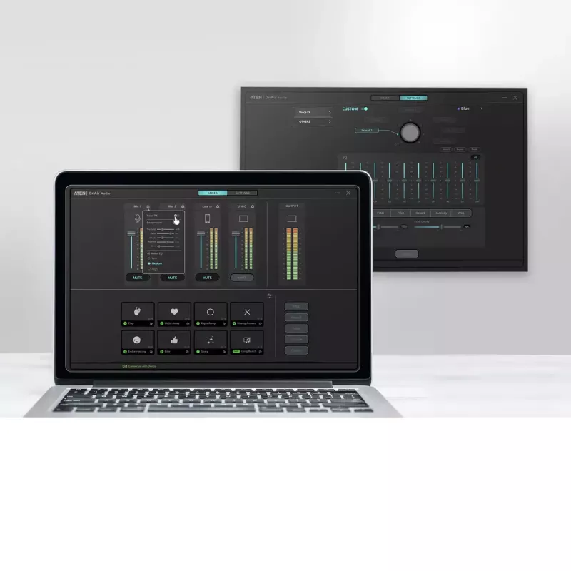 Audiomikseri ATEN MicLIVE 6-CH 6 kanavaa 24 bit 96 kHz