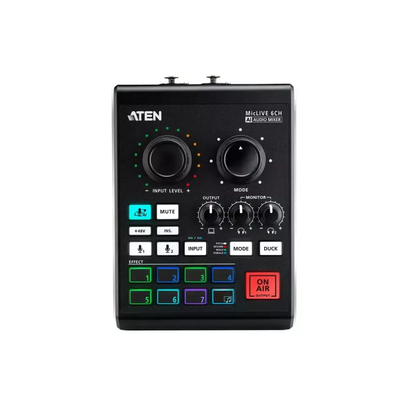 Audiomikseri ATEN MicLIVE 6-CH 6 kanavaa 24 bit 96 kHz