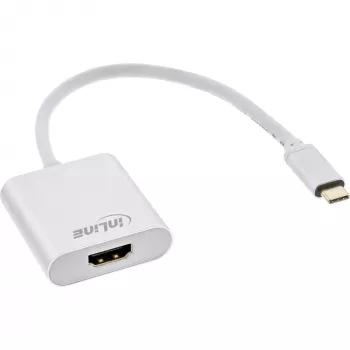 InLine USB-näyttömuunnin, USB-C-pistoke HDMI-liitäntään (DP Alt Mode) 4K/60Hz