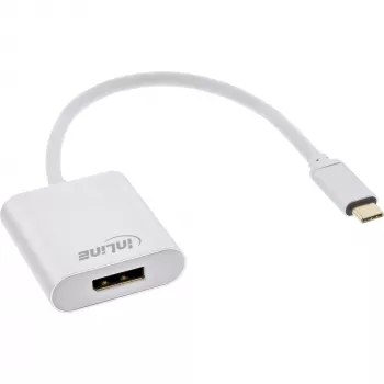 USB-näyttösovitin InLine 64102S USB-C DisplayPort 4K 60Hz