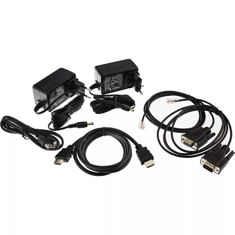 KVM-jatko InLine 64601 4K HDMI USB over IP jopa 100 m