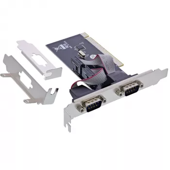 InLine PCI Multi I/O -ohjainkortti 2 DB9 sarjaporttia