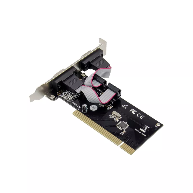 InLine PCI Multi I/O -ohjainkortti 2 DB9 sarjaporttia