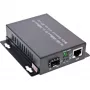 InLine verkkomediakonvertteri 10/100/1000 Mb/s TP–SFP kuitu, SM, 20 km