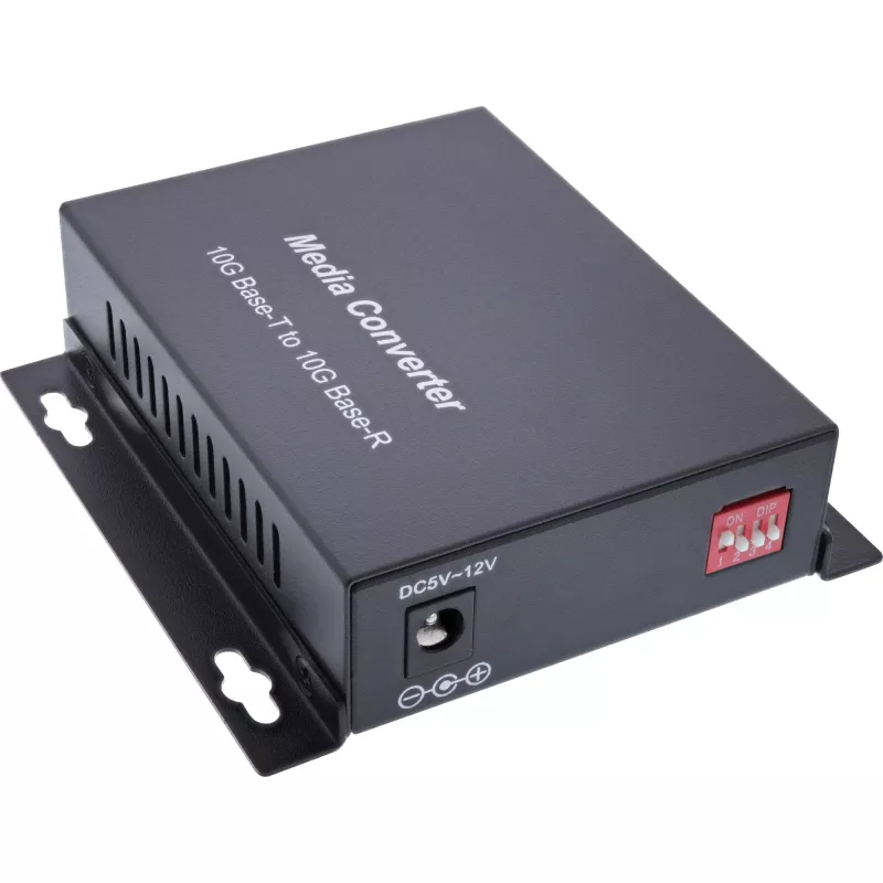 InLine 66659E verkkomediakonvertteri 10000 Mbit/s 850 nm monimuototila musta