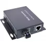 InLine 66659F verkkomediakonvertteri 10000 Mbit/s 1310 nm yksimuototila musta