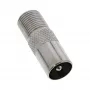 Koaksiaaliadapteri IEC-urosliitin antenni – F-liitin InLine 69915D