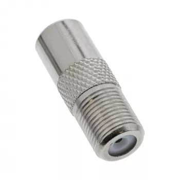 Koaksiaaliadapteri IEC-urosliitin antenni – F-liitin InLine 69915D