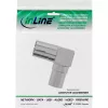 InLine antenni-koaksiaaliadapteri IEC-urosliitin – liitin kulma metalli 69915M