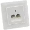 InLine ISDN seinälevy 2x RJ45 liitin 2x 8 portti 69989C