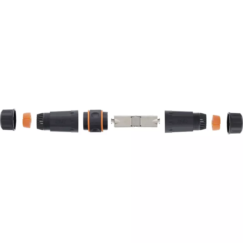 InLine ulkoliitin Cat.6A vedenpitävä IP68 69992W
