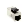 InLine RJ45-moduuli liitin-liitin SNAP-In Cat.6 STP 74206M