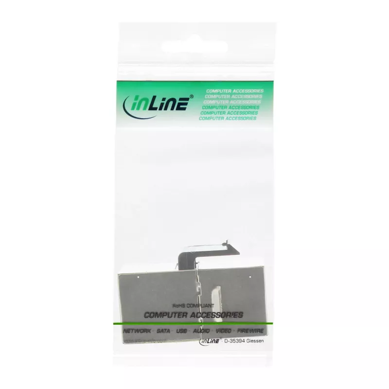 InLine RJ45-moduuli liitin-liitin SNAP-In Cat.6 STP 74206M