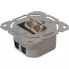 InLine 75602K seinäliitäntärasia, pinta- tai uppoasennus, 2x RJ45 pystysuora