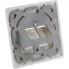 InLine kehyssarja 2x RJ45 liitin/LSA-moduulille, Keystone SNAP-In, RAL9010