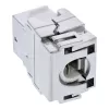 InLine Premium RJ45 Keystone Jack Snap-In -moduuli Cat.6a, pölysuojakannella