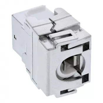 InLine Premium RJ45 Keystone Jack Snap-In -moduuli Cat.6a, pölysuojakannella