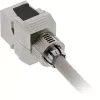 RJ45 Keystone Jack Snap-In -moduuli InLine 76202F Cat.6a