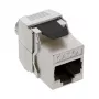 RJ45 Keystone Jack Snap-In -moduuli InLine 76202F Cat.6a
