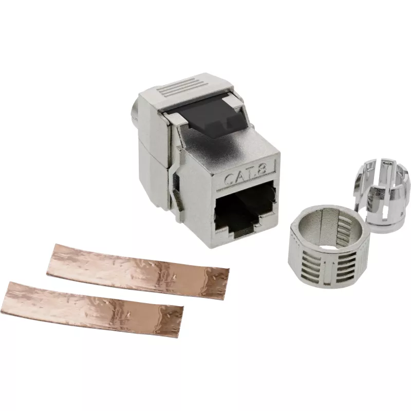 InLine RJ45 Keystone Jack Snap-In -moduuli Cat.8.1