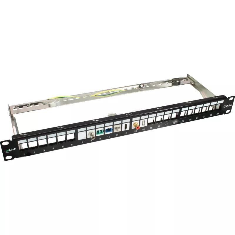 InLine RJ45 Keystone Jack Snap-In -moduuli Cat.8.1
