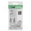 InLine Keystone RJ45 Jack ohut, SNAP-In, Cat.6A, integroitu kaapeliside