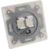 InLine kehyssarja 2x RJ45 Keystone SNAP-In 90°, valkoinen RAL9010