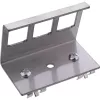 InLine 76203E metalli Keystone Snap-In DIN-kiskoteline, 3-osainen