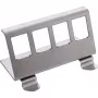 InLine 76203F metalli Keystone snap-in DIN-kiskokiinnike, 4-porttinen