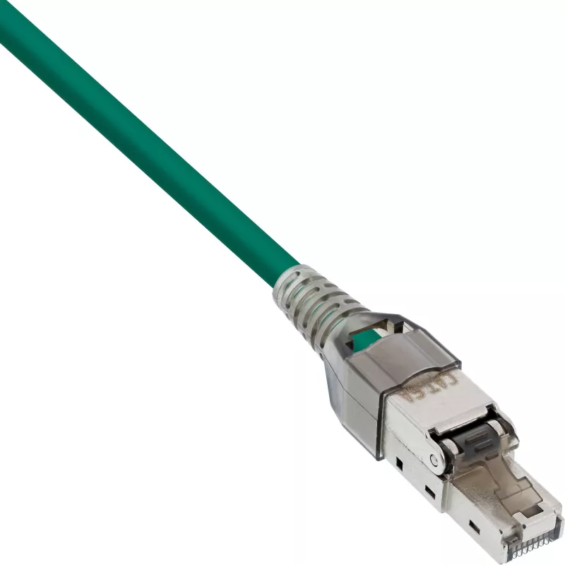 InLine RJ45-liitin Cat.6A 500MHz kenttäasennettava suojattu 76204A