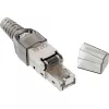 InLine RJ45-liitin Cat.6A 500MHz kenttäasennettava suojattu 76204A