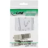 InLine RJ45-liitin Cat.6A 500MHz kenttäasennettava suojattu 76204A