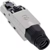 InLine RJ45-liitin Cat.6A 500MHz, kenttäasennettava, suojattu, ruuvikannella