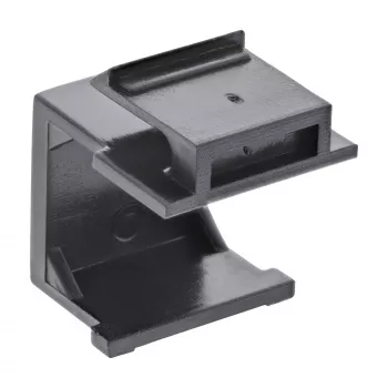 InLine Keystone SNAP-In sokkakansi moduulipaikkaan, musta, 10 kpl