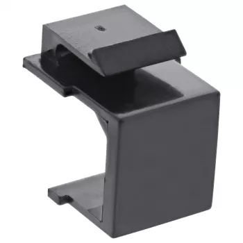 InLine Keystone SNAP-In sokkakansi moduulipaikkaan, musta, 10 kpl
