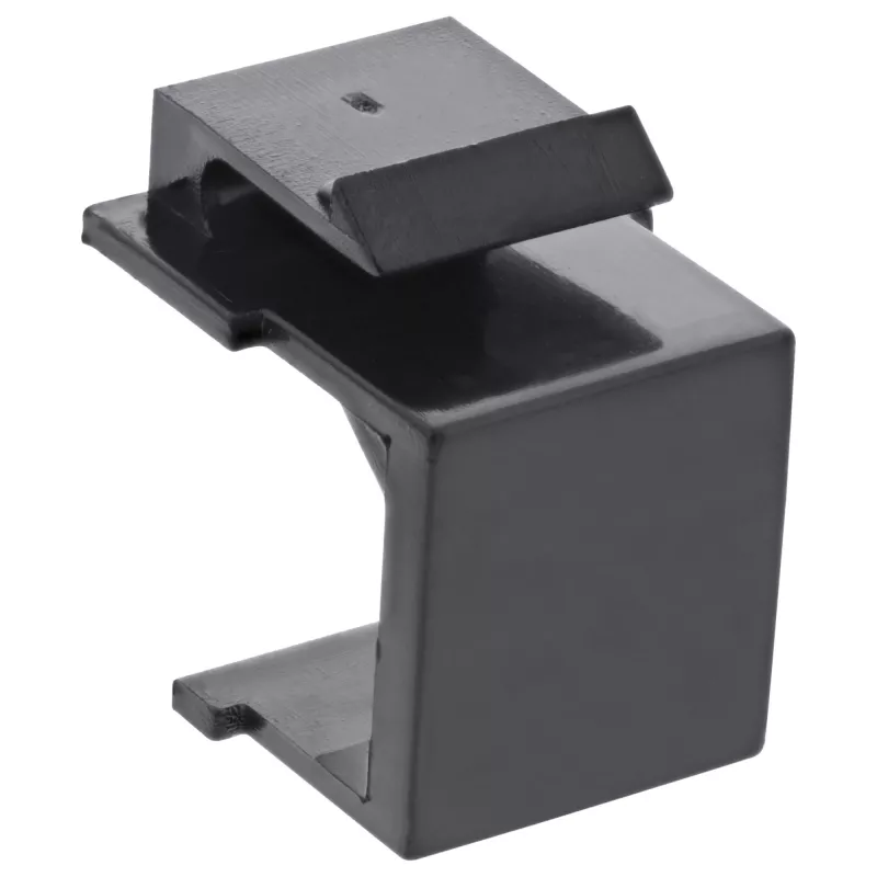 InLine Keystone SNAP-In sokkakansi moduulipaikkaan, musta, 10 kpl