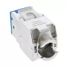 InLine Keystone RJ45-rasia, suojattu, Cat.6A, sininen 8 kpl:n pakkaus