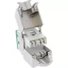 InLine Keystone RJ45-rasia, suojattu, Cat.6A, vihreä 8 kpl:n pakkaus