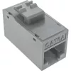 InLine Keystone RJ45-rasia, suojaamaton, Cat.6A, 8 kpl:n pakkaus, harmaa