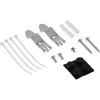 InLine pöytä-konsolidointipistelaatikko 4x Keystone RJ45, metalli, musta RAL9005