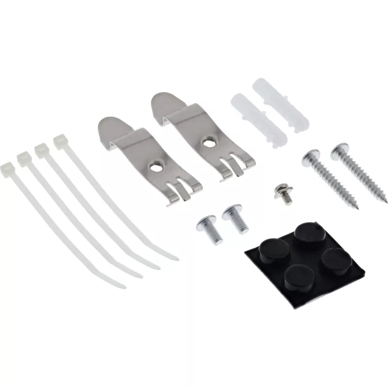 InLine pöytä-konsolidointipistelaatikko 4x Keystone RJ45, metalli, musta RAL9005