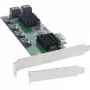 InLine liitäntäkortti, 8x SATA 6Gb/s ohjain, PCIe 2.0 (PCI Express)