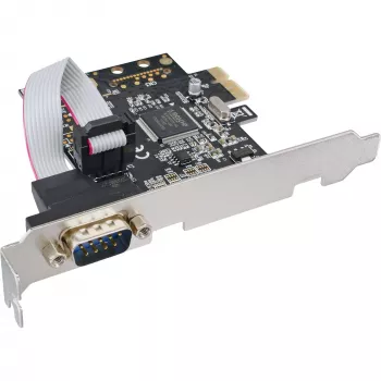 InLine liitäntäkortti 1 portti sarjaportti 9 pin PCIe, InLine, 76618D