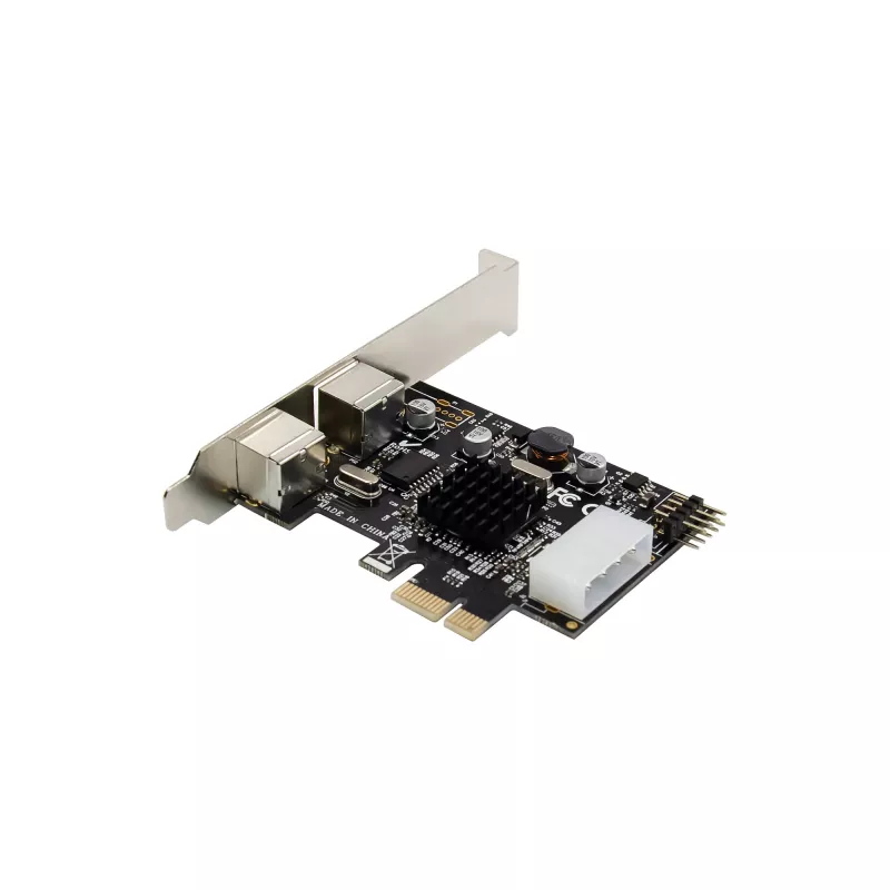 InLine liitäntäkortti 2x PS/2 USB-header PCIe uros 0,48 Gbit/s