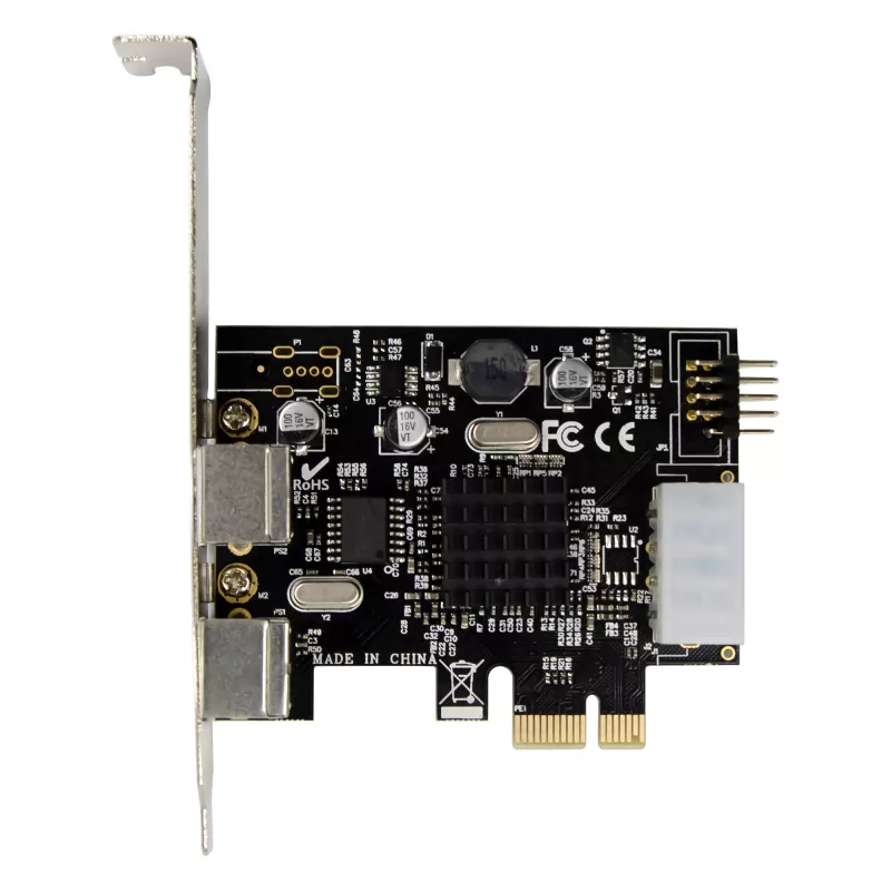 InLine liitäntäkortti 2x PS/2 USB-header PCIe uros 0,48 Gbit/s